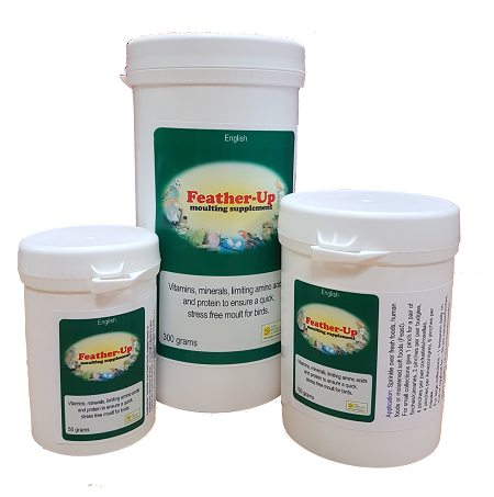 Feather-Up - Bird Care Company - Feather Supplement - Vitamins and Minerals - Bird Supplies
